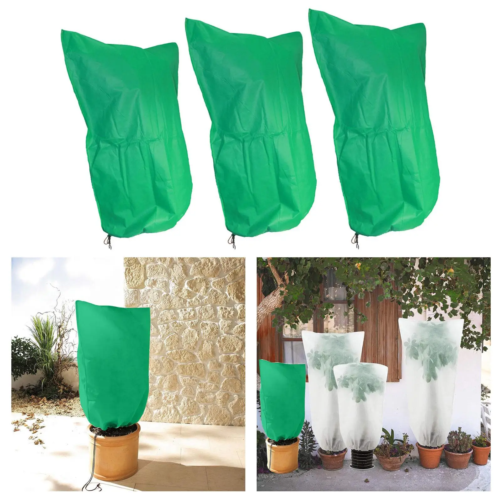 

Нетканый чехол для растений Осенняя Защитная сумка для патио