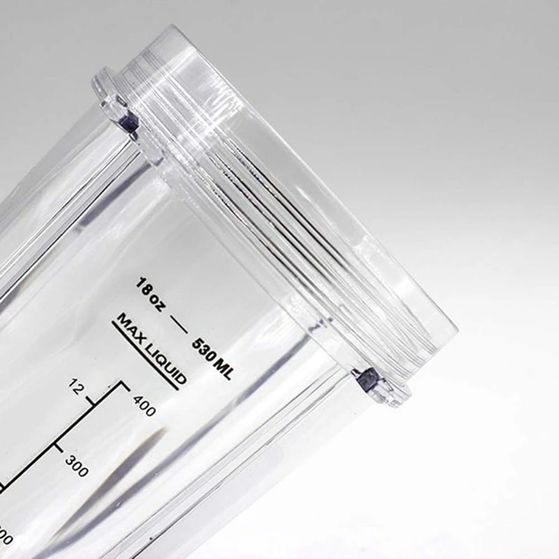For Nutri Ninja 18 Oz Cup With 2 Sealing Caps, Suitable For 900W/1000W NINJA Juicer Series Blender (2 Pack)