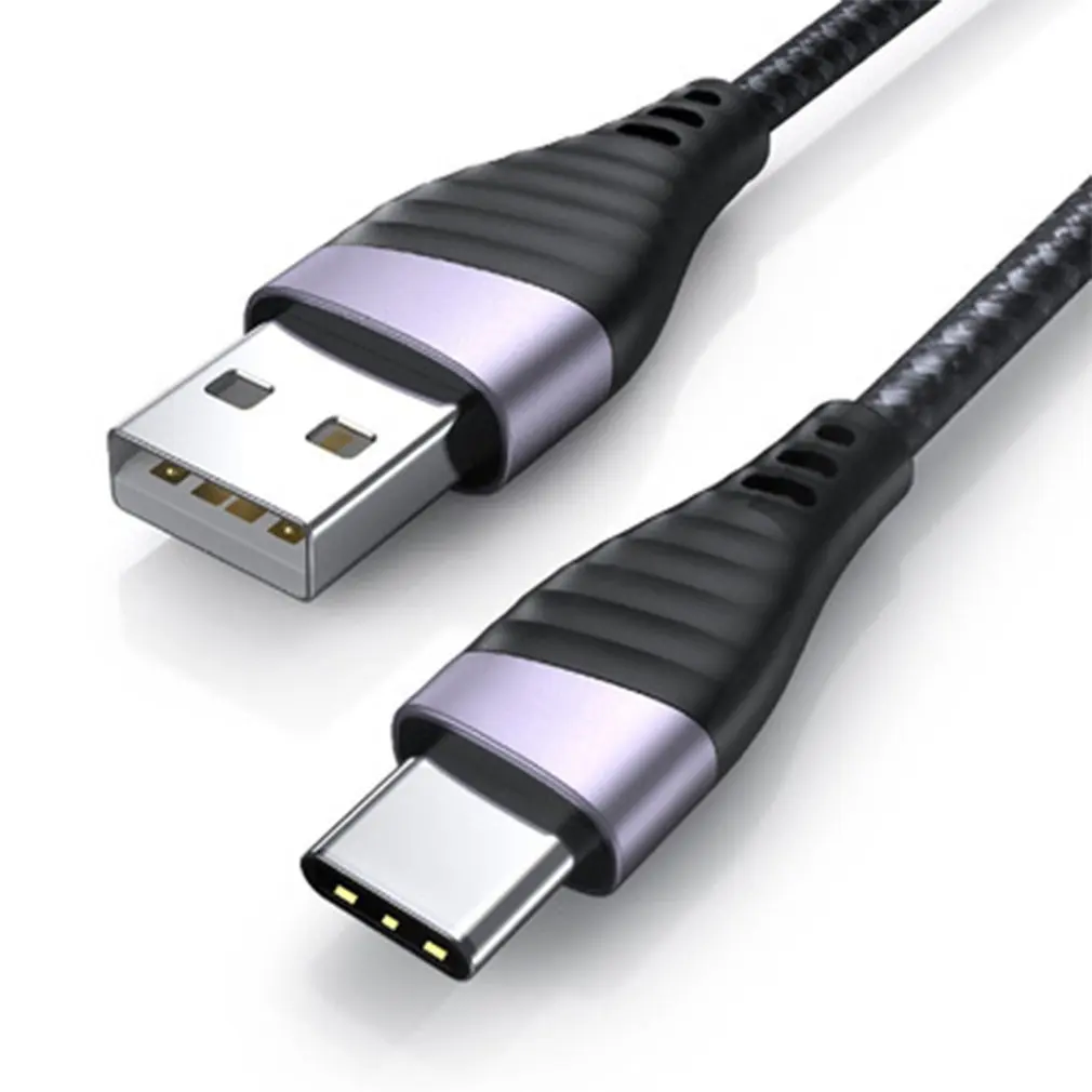

Micro USB Cable 1m/2m Data Sync USB Charger Cable For Samsung Huawei Xiaomi HTC Android Phone Nylon Braided Microusb Cables