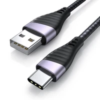 micro usb cable 1m2m data sync usb charger cable for samsung huawei xiaomi htc android phone nylon braided microusb cables