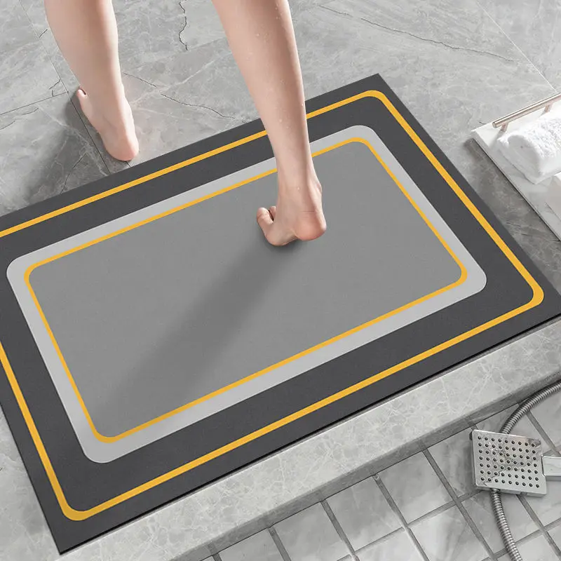 new bath mat entrance door mat super absorbent bathroom mats quick drying bathroom carpet modern simple non slip floor mats home free global shipping