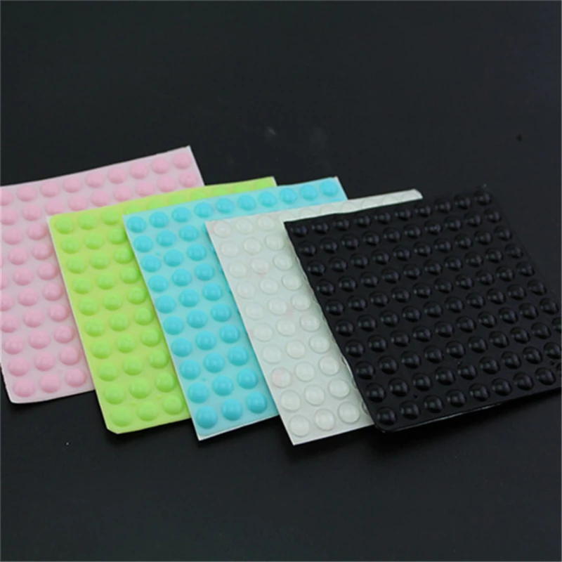 

Silicon Door Stops Pad Transparent Rubber Kitchen Cabinet Catches Self-Adhesive Damper Buffer Furniture Hardware
