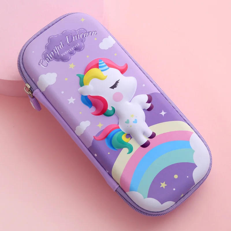 

Ins Japanese Pencil Case Transparent Large-capacity Student Pencil Case Cute Girl Creative Simple Pencil Case Stationery Bag