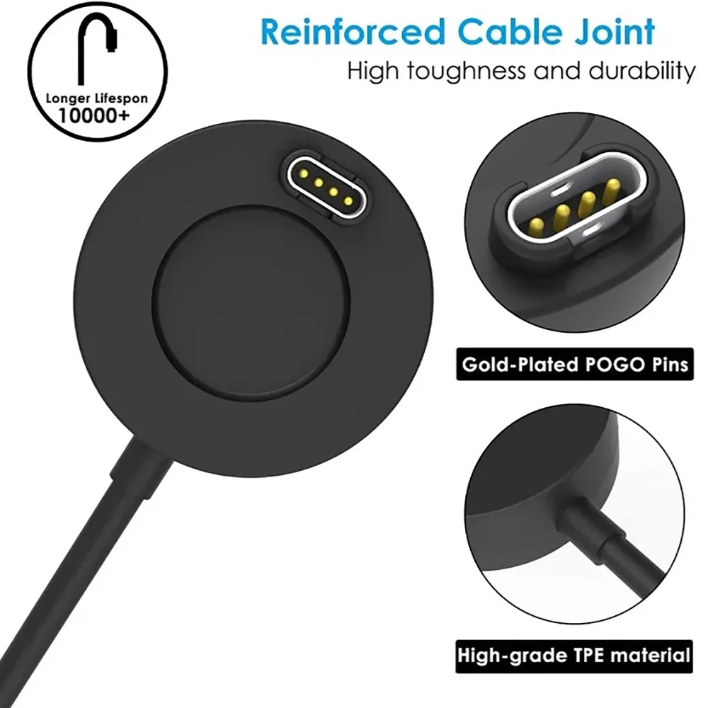 Garmin Vivoactive 3/4 Fenix 7/7x7s 5/4S/5X/6/6X Enduro MK2 MK1/CAME 2/2S USB Зарядная Док-станция С Розеткой