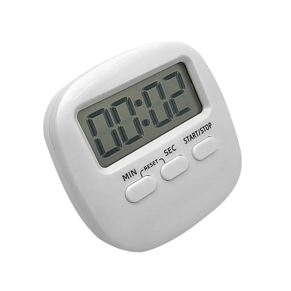 

1pcs Digital Kitchen Timer For Kitchen Cooking Shower Study Stopwatch LED Counter Alarm Clock Manual Electronic Countdown