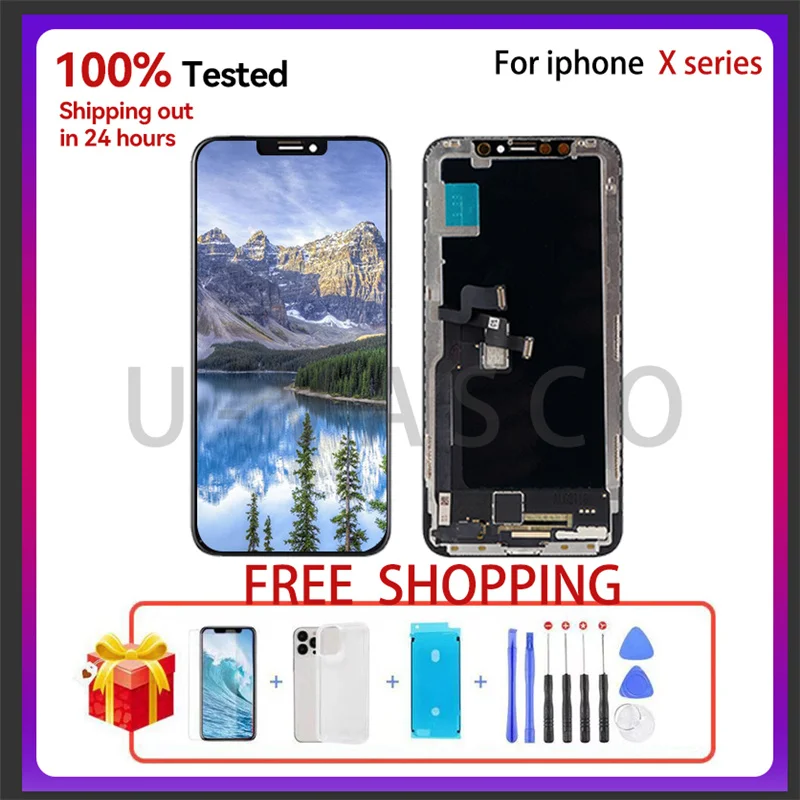 

A+++ Quality LCD Display For Iphone X XS XSM XR Screen Assembly For iphone X XS XSMAX LCD screen with gifts Fast Shipping