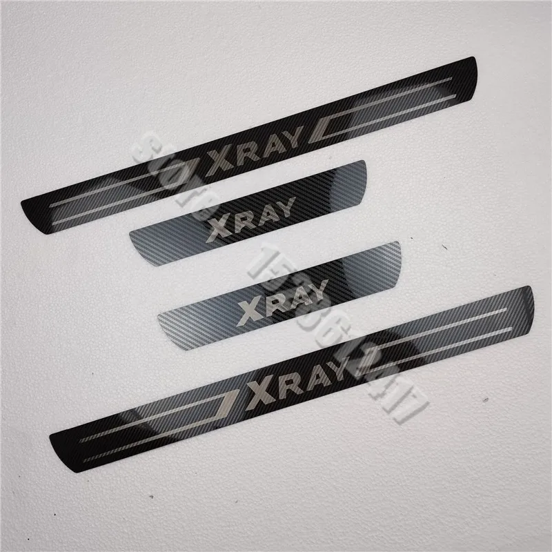 

Free Shipping Door Sill Scuff Plate Protection Welcome Pedal Threshold For LADA XRAY 2015-2022 Car Accessories Styling