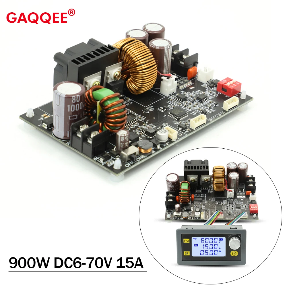 

XY6015L Voltage Regulator Power Supply CNC Adjustable DC Stabilized 900W 15A Constant Voltage Constant Current Step-Down Module
