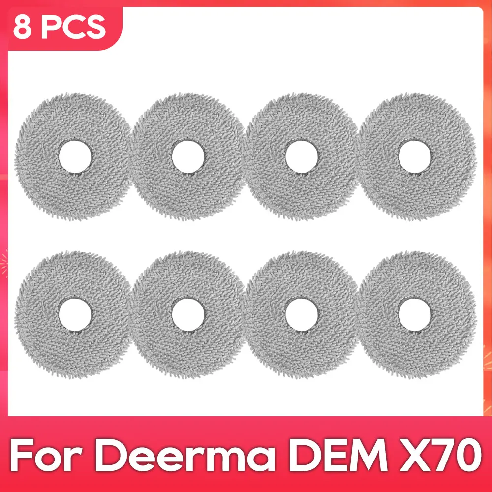 

Подходит для ( Deerma DEM X70 ) тряпок для швабры, деталей и аксессуаров для робота-пылесоса