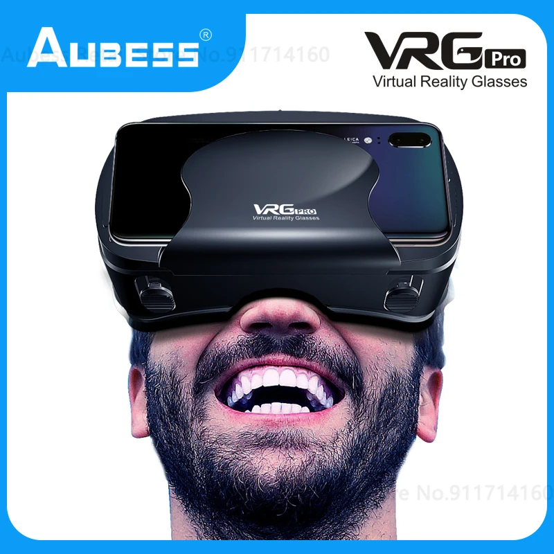 Очки виртуальной реальности 5-7 дюймов VRG Pro 3D полноэкранные визуальные
