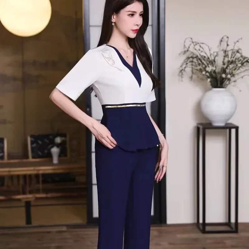 Эстетические аксессуары для салона красоты Женская рабочая одежда массажа