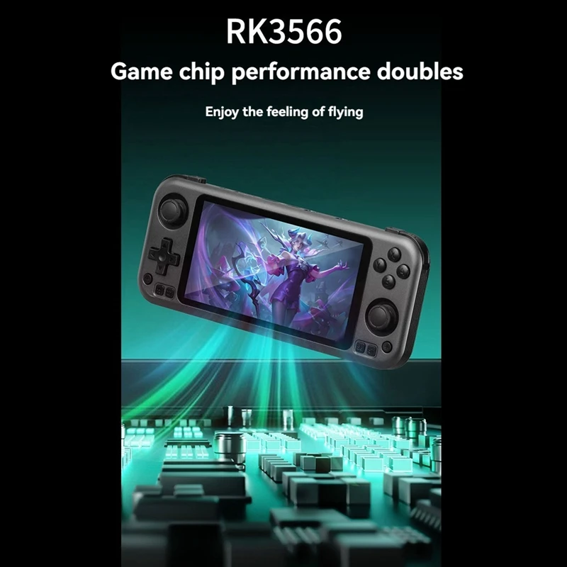 RG3566 Игровая консоль 16G + 128G 5 0-дюймовый IPS сенсорный экран с открытым исходным