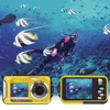 Underwater Digital Camera 1080P HD 2.4MP Waterproof Camera Shockproof for Swimming Underwater Recording Action Cam Cameras 3