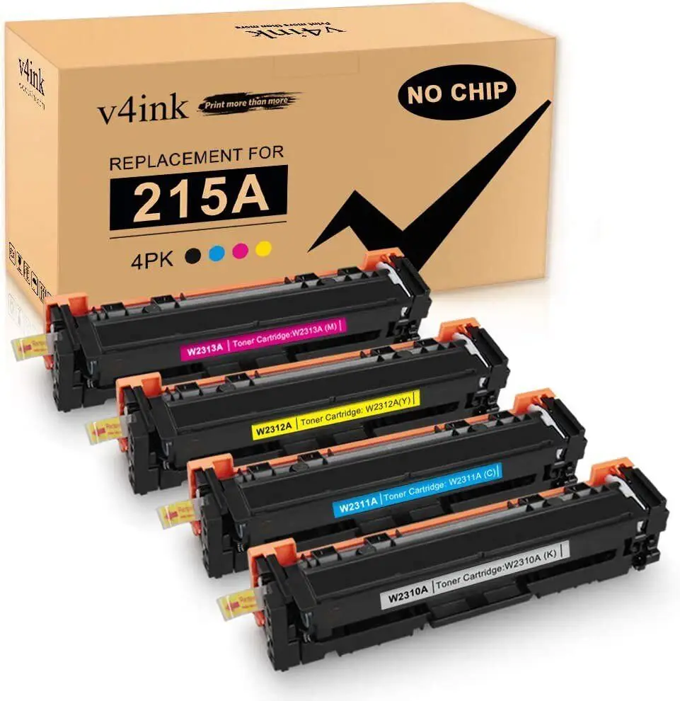 

V4INK 215A Toner W2310A Compatible with HP Pro M155 M182nw M183fw Without Chip