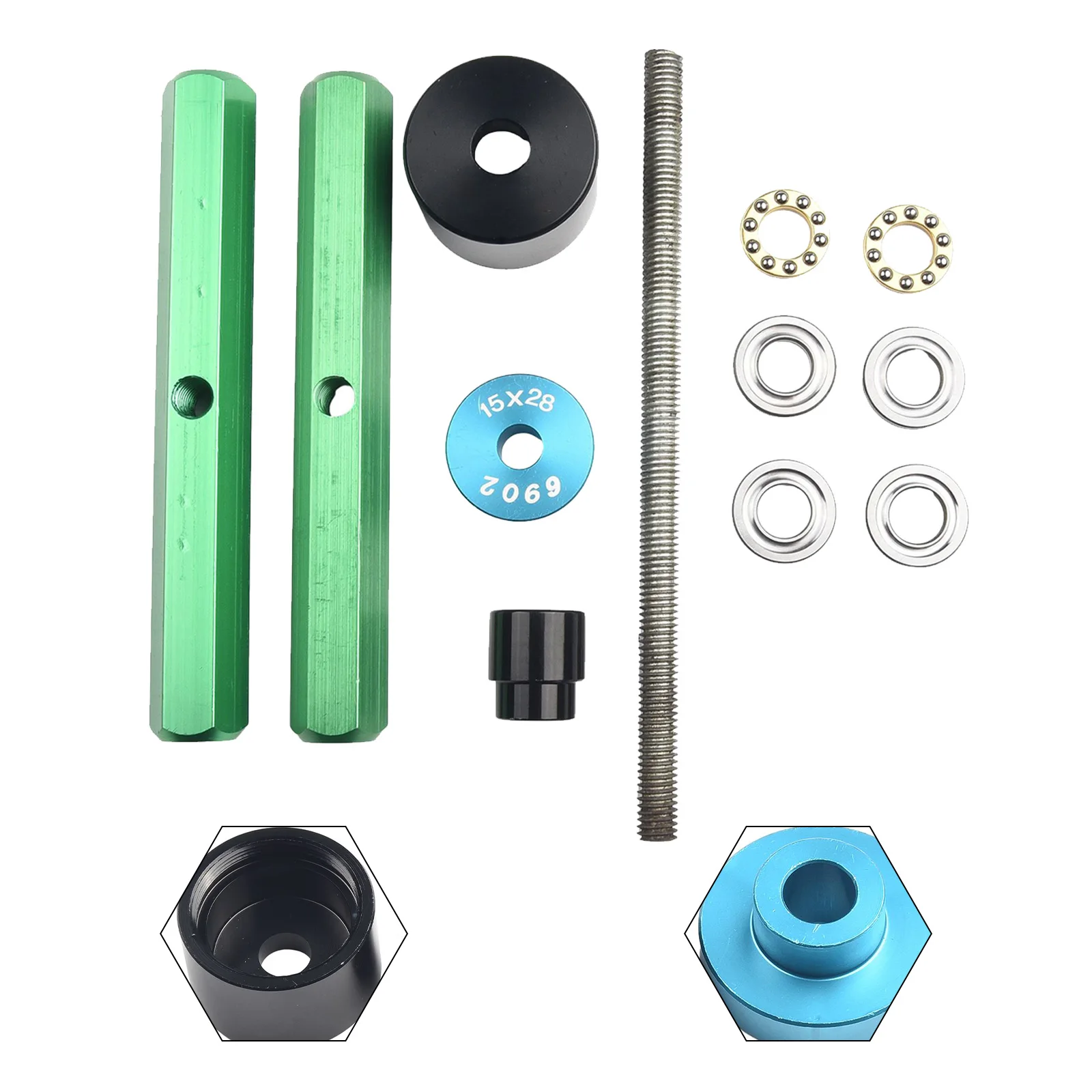 

Bike Bicycle Ratchet Hub Bearing Removal Static Installation Tool Removal Press-in Tool For DT SWISS EXP Steel Accessory