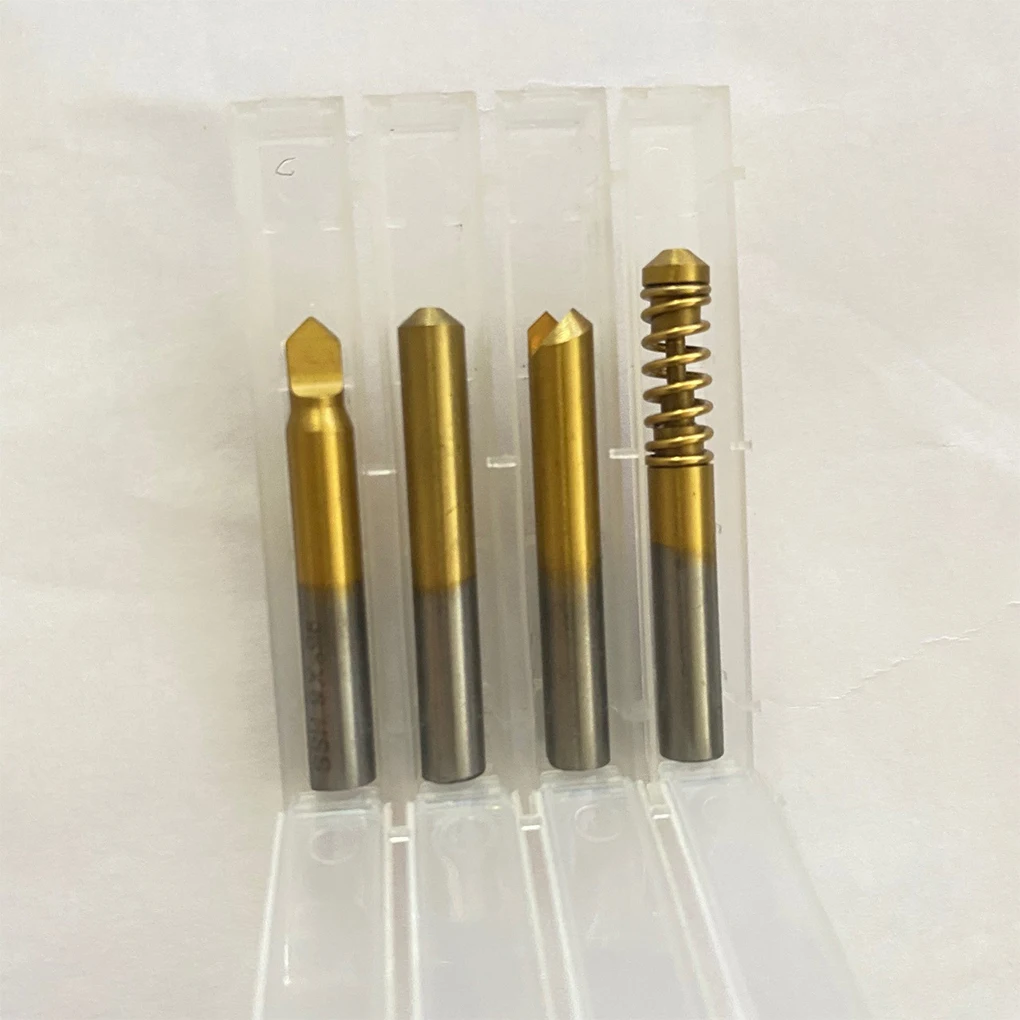 

4 Pieces Set Alloy Key Machine Slicer Portable Replacement Detachable Locksmith Slicers Tool Drill Bit Accessories