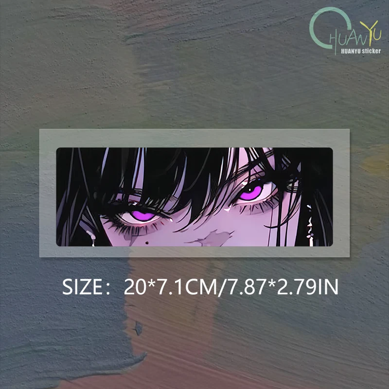 

Подходит для мотоциклов и автомобилей, светоотражающие аниме-наклейки, наклейки, персонализированные декоративные наклейки