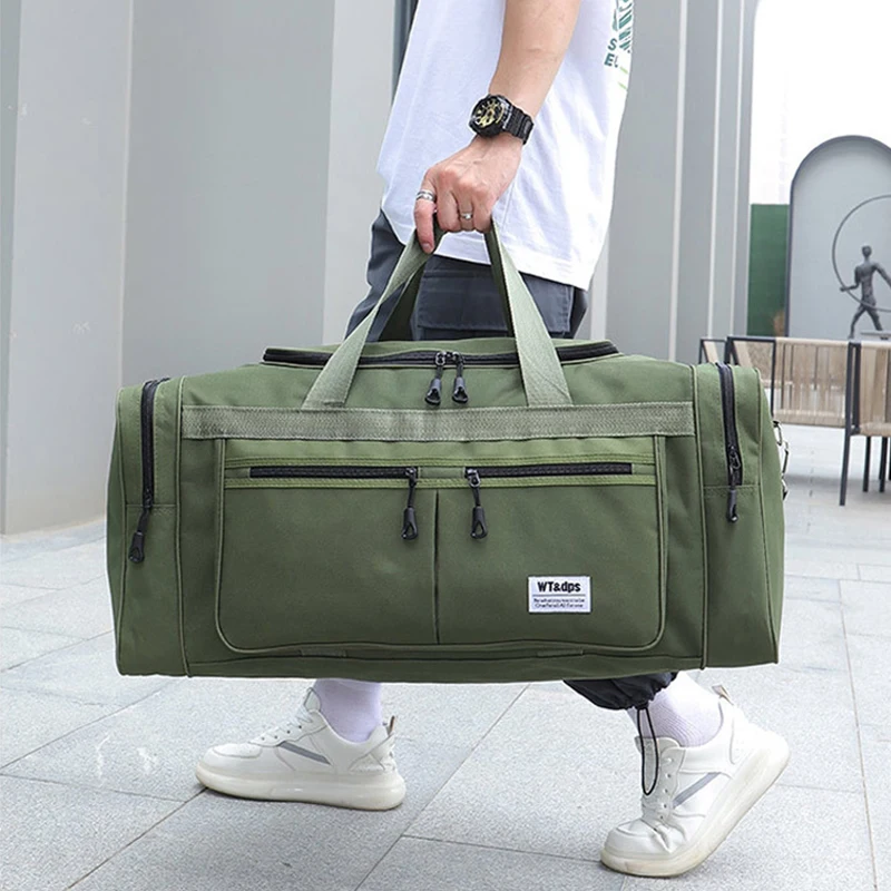 

70L Gym Bags Travel Luggage Foldable Sport Large 70CM Travel Duffel for Women Men Handbag Multifunction Weekender Bag XA831F
