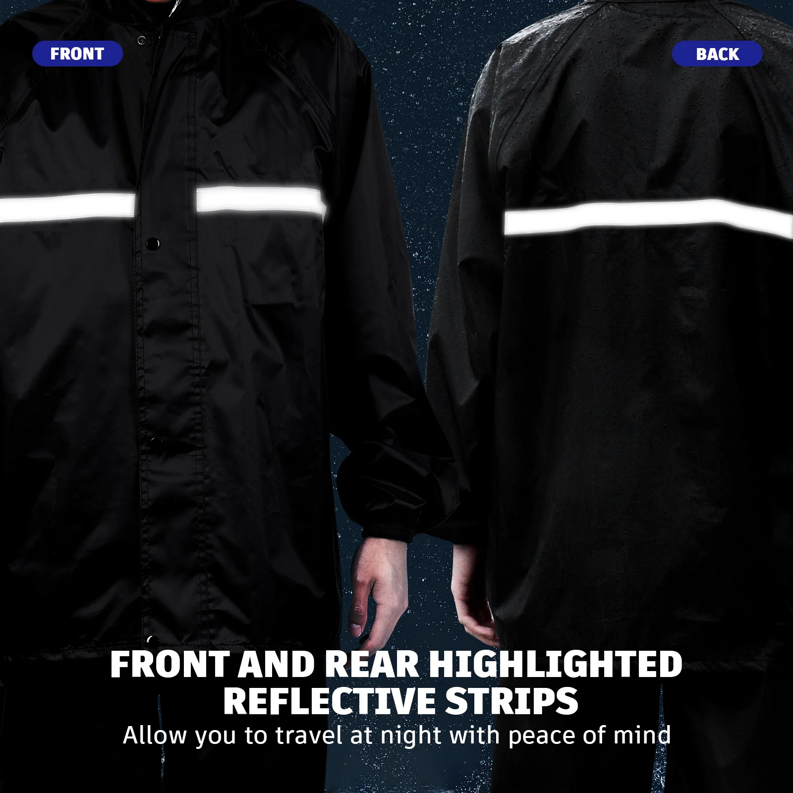 

Raincoat Rain Suit Rain Jacket And Trousers Raincoat For Women Men Boys Girls