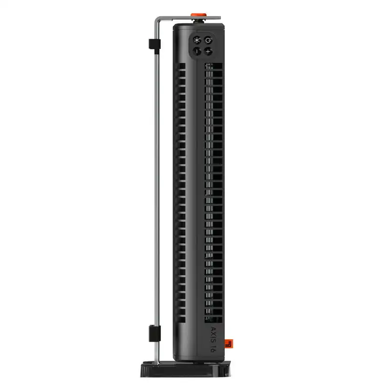 

Airbar Personal Tower Desk Fan, Quiet Operation, Features 3 Speed Settings, Black Ventilador portatil recargable Fan Air conditi