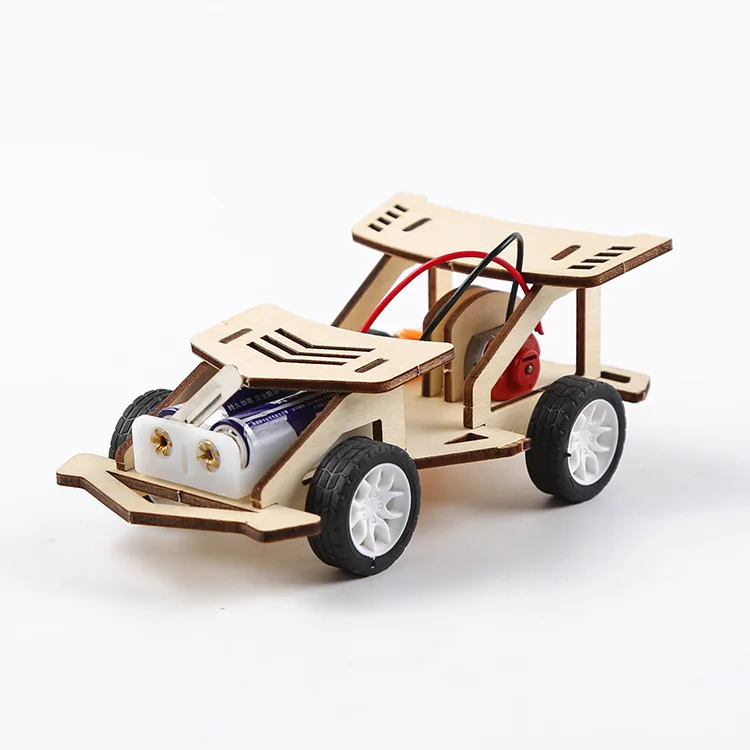 

Diy Electric Car Hand-assembled Model Technology Small Production Experiment Children's Primary School Students Material Package