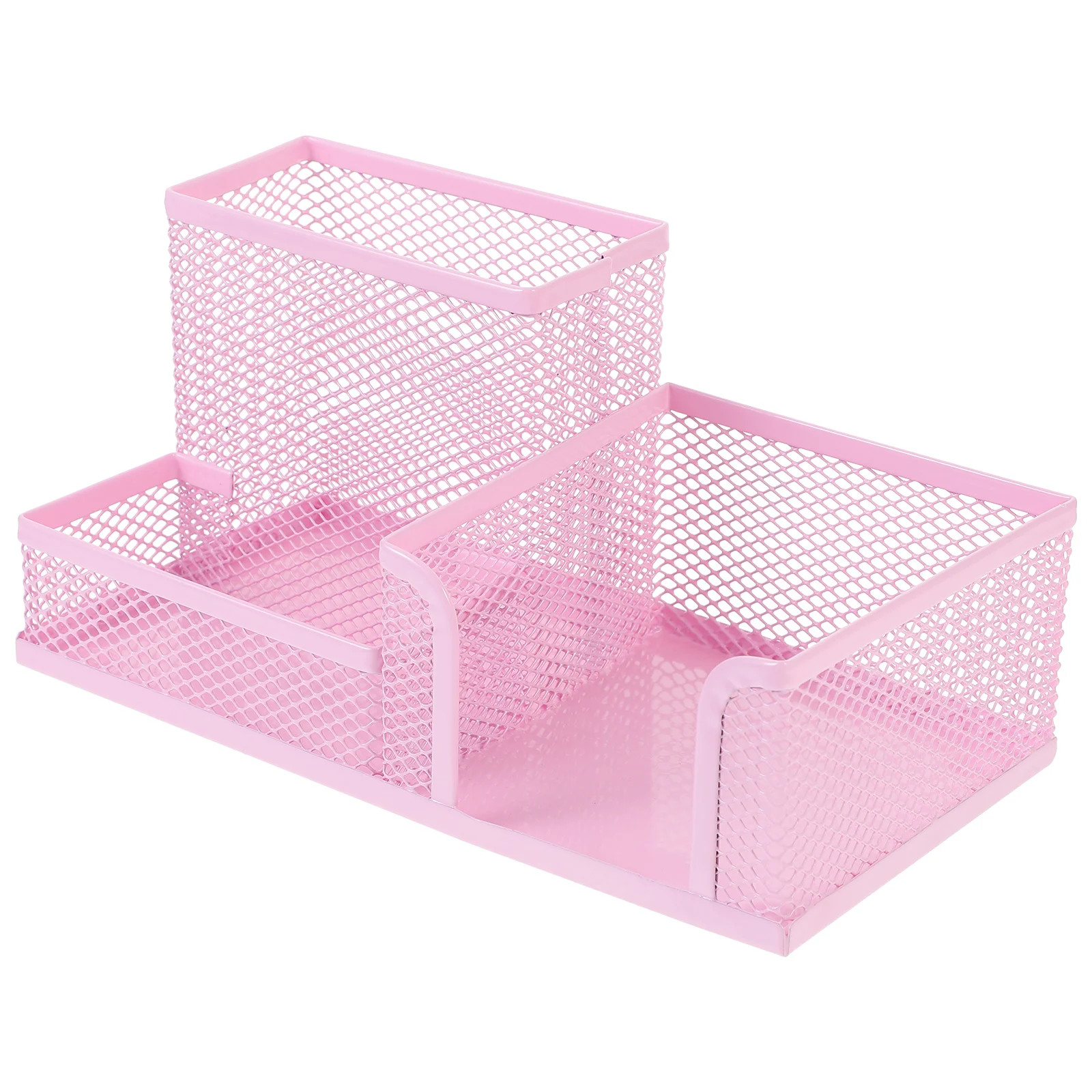

Metal Pen Holder Cups Organizer Case Holders Desk Storage Container Shelf