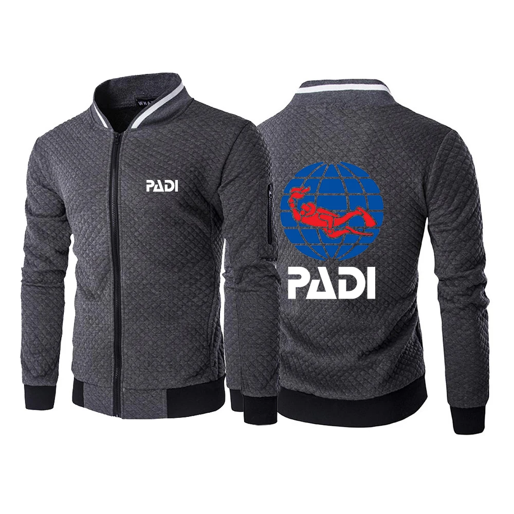 

Scuba driver Padi Logo 2022 Mens Hoodies Sweatshirts Pullover Long-Sleeved Hoody Casual Man Hooded College style Male Clothing