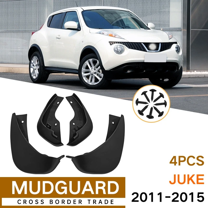 

4PCS Mudflap for Nissan Juke 2011-2016 Fender Mud Flaps Guard Splash Flap Mudguard Accessories