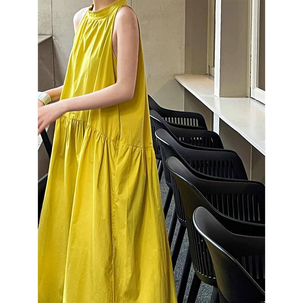 Платье JOJJJOJ хлопок офисный