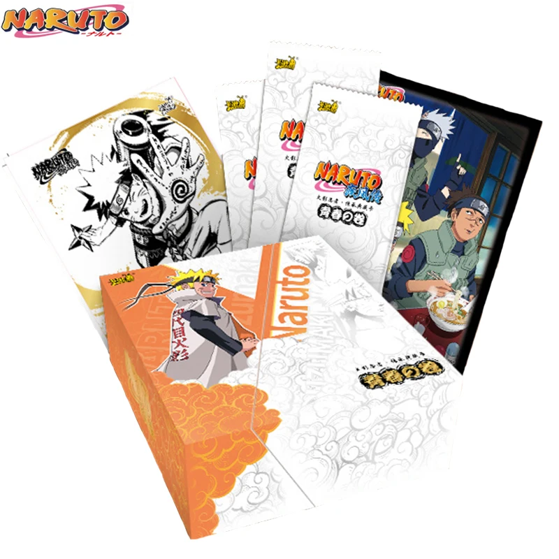 Original Naruto Cards New Naruto Children's Day Limited Gifts Cards Anime Character Sasuke SSP Collection Flash Cards Kids Gifts