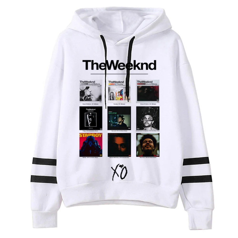 Толстовки The Weeknd женские готические уличные эстетические флисовые спортивные