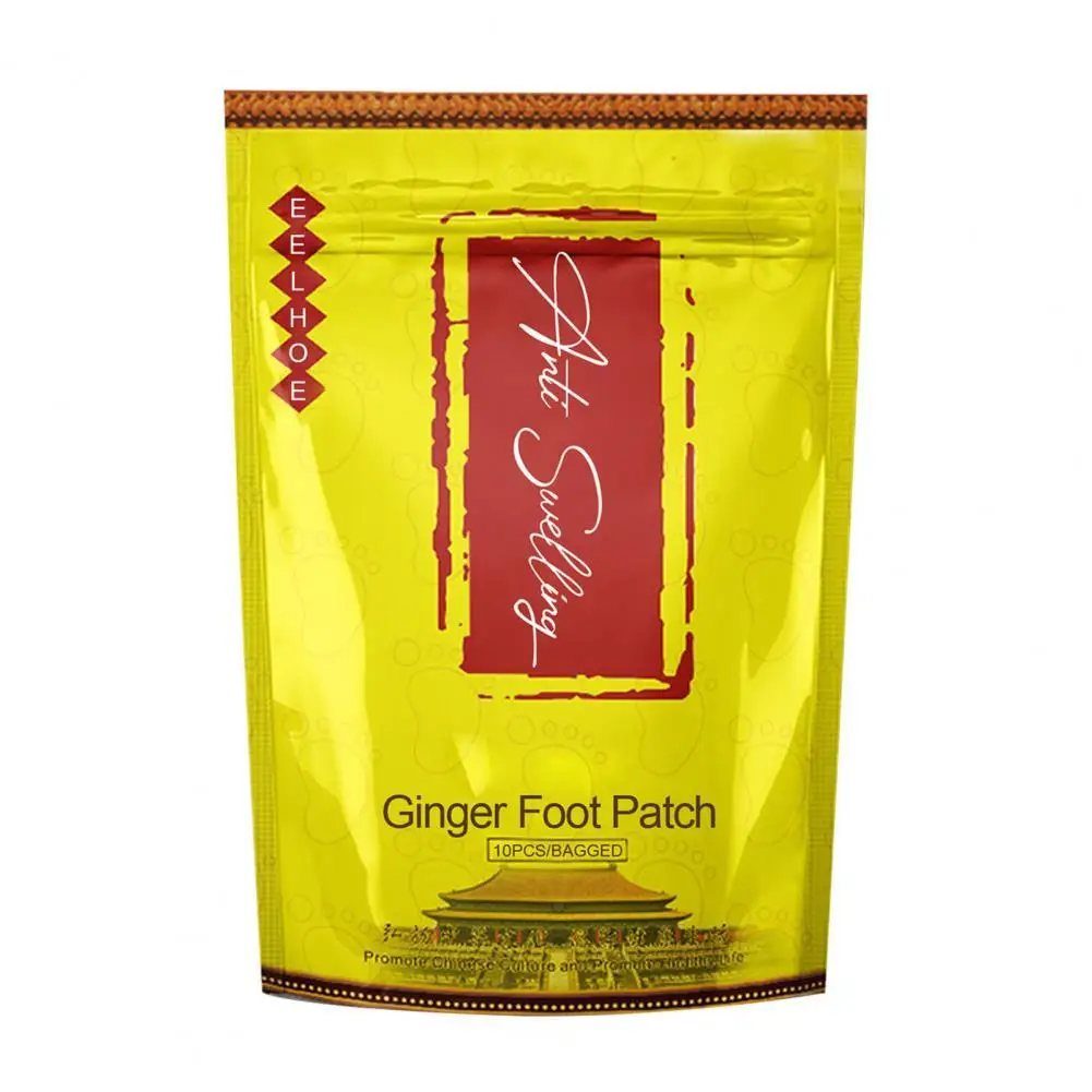 

10Pcs Useful Foot Plaster Reducing Inflammation Lightweight Fast Effect Fatigue Relieving Foot Patch