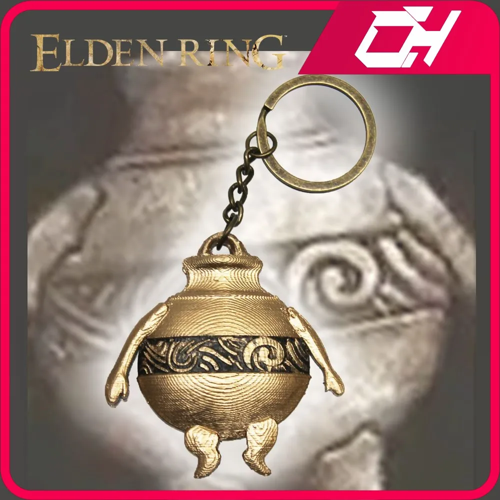 

Elden Ring Figures Companion Jar Game Accessories Heirloom Talismans Pot Boy Brooch Jewelry Anime Kawaii Boy Toys for Children