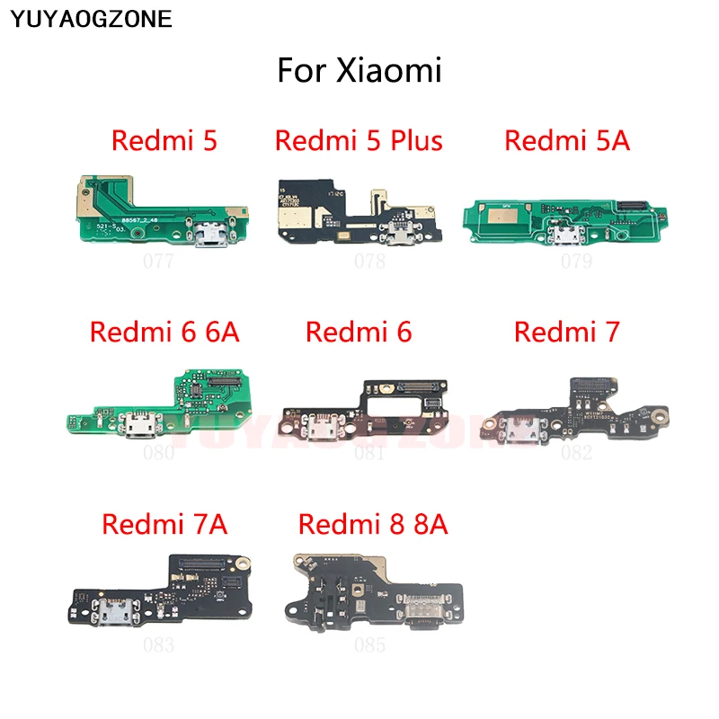 

Док-станция с USB-разъемом для зарядки, плата для зарядки, гибкий кабель для Xiaomi Redmi 8, 8A, 7, 7A, 6, 6A, 5A, 5 plus