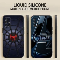 us marvel anime phone cases for samsung a20 a21 a22 4g 5g for a20 a21 a22 funda tpu unisex back cover soft shockproof coque