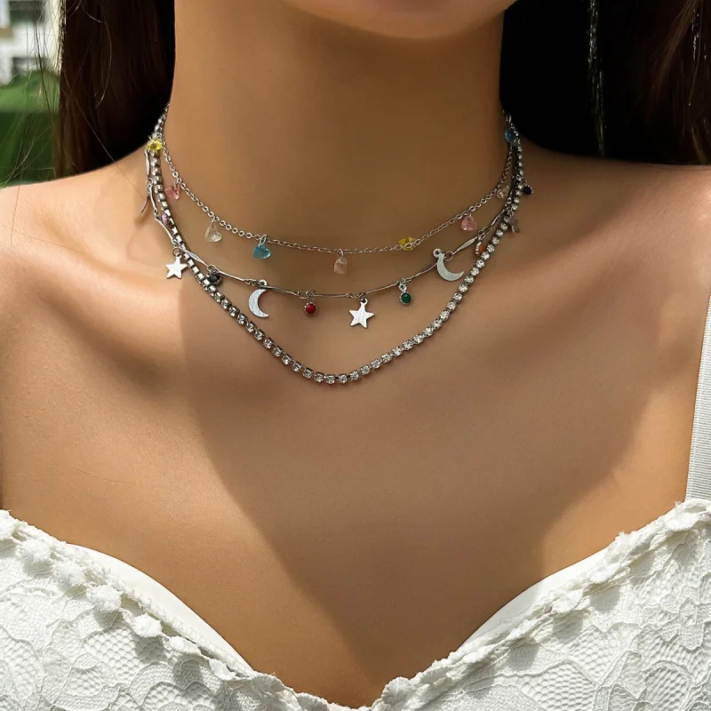 Этническое ожерелье из металла