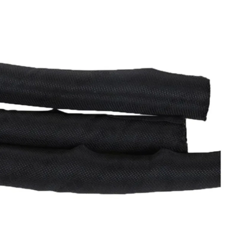 

1 м самозакрывающийся ПЭТ расширяющийся плетеный рукав самозакрывающийся гибкий изолированный шланг трубка провод обмотка защитный кабель носок трубка