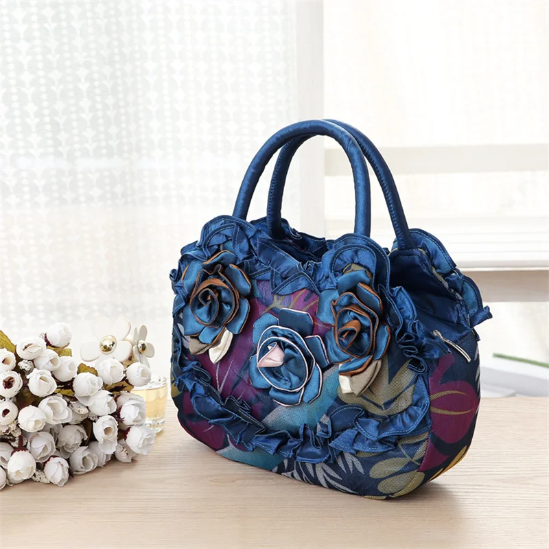

New Mother Key Middle Bag Korean Women's Handbag Mommy Bag Solid Lace For Girls Zipper Dinner Handbag Tote Bags bolsos aestethic