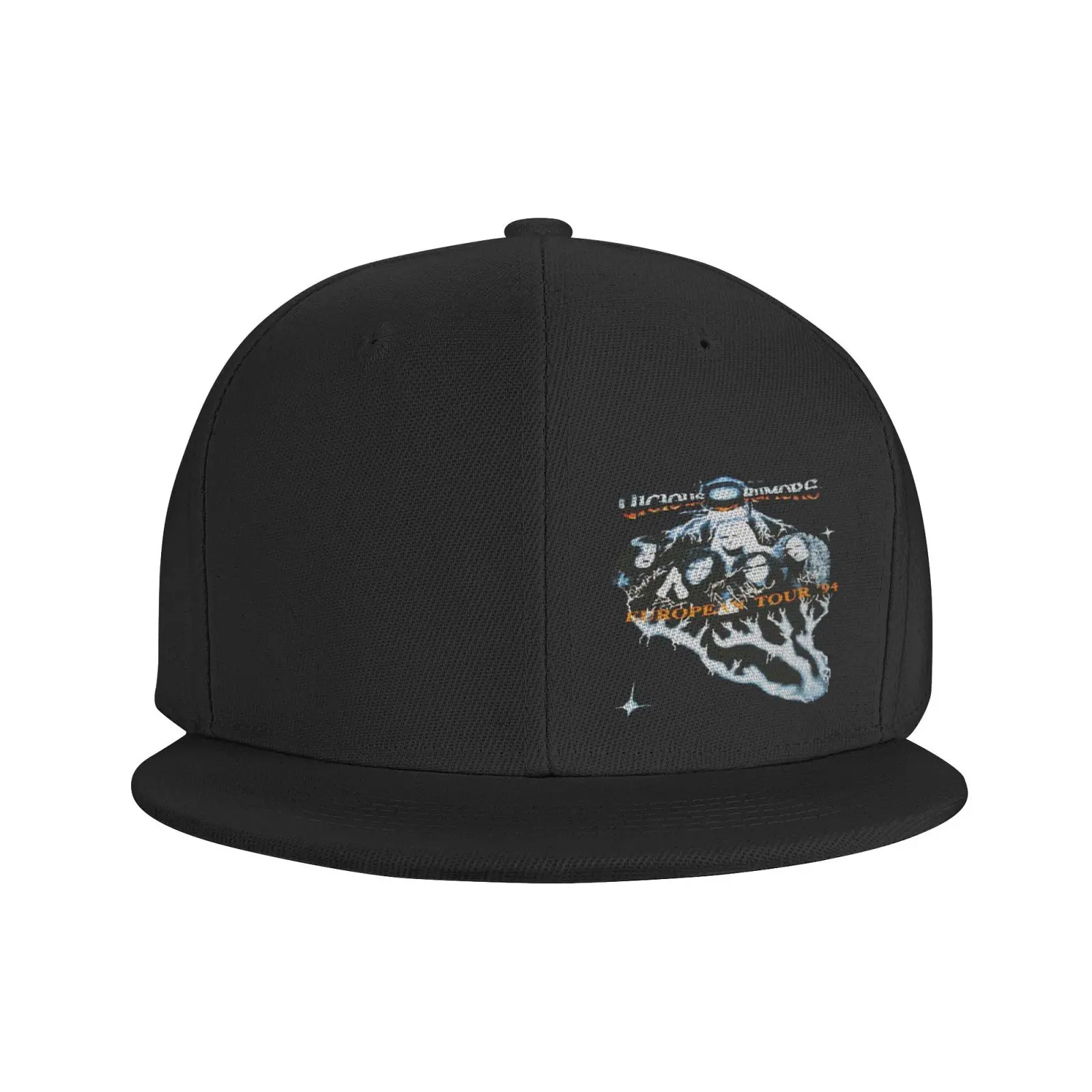 

Vicious Rumors 1994 Rare Flat Brim Sun Hat Hip Hop Brazil Beanies For Women Summer Fishing Beanies For Men Brazil Designer Hat