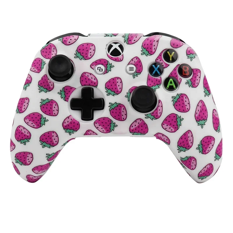 Мягкий силиконовый защитный чехол с фруктами для Xbox One S контроллера геймпада