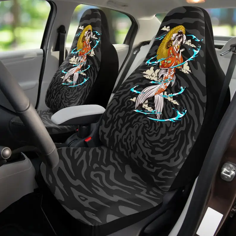 

Geisha Koi Fish Car Seat Cover