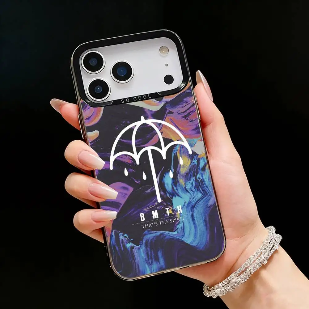 Чехол BMTH B-Bring Me the H-Horizon для iPhone 17, 16, 15, 14, 13, 12 Pro Max, черный матовый, противоударный, цвета «Кэнди» (art.: 3920d9fabeb5b) - 3920d9fabeb5b