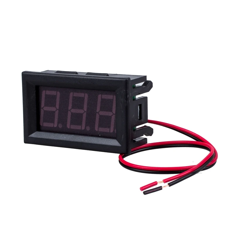 

2 Wire Blue DC 4.5-30V LED Panel Digital Display Voltage Meter Voltmeter