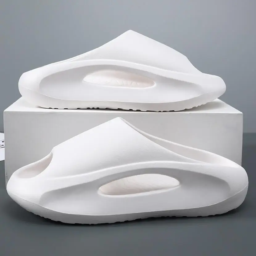 2023 Casual Sneaker Slippers For Women Men Thick Bottom Platform Slides Soft EVA Hollow Out Unisex Sports Sandals Beach Shoes