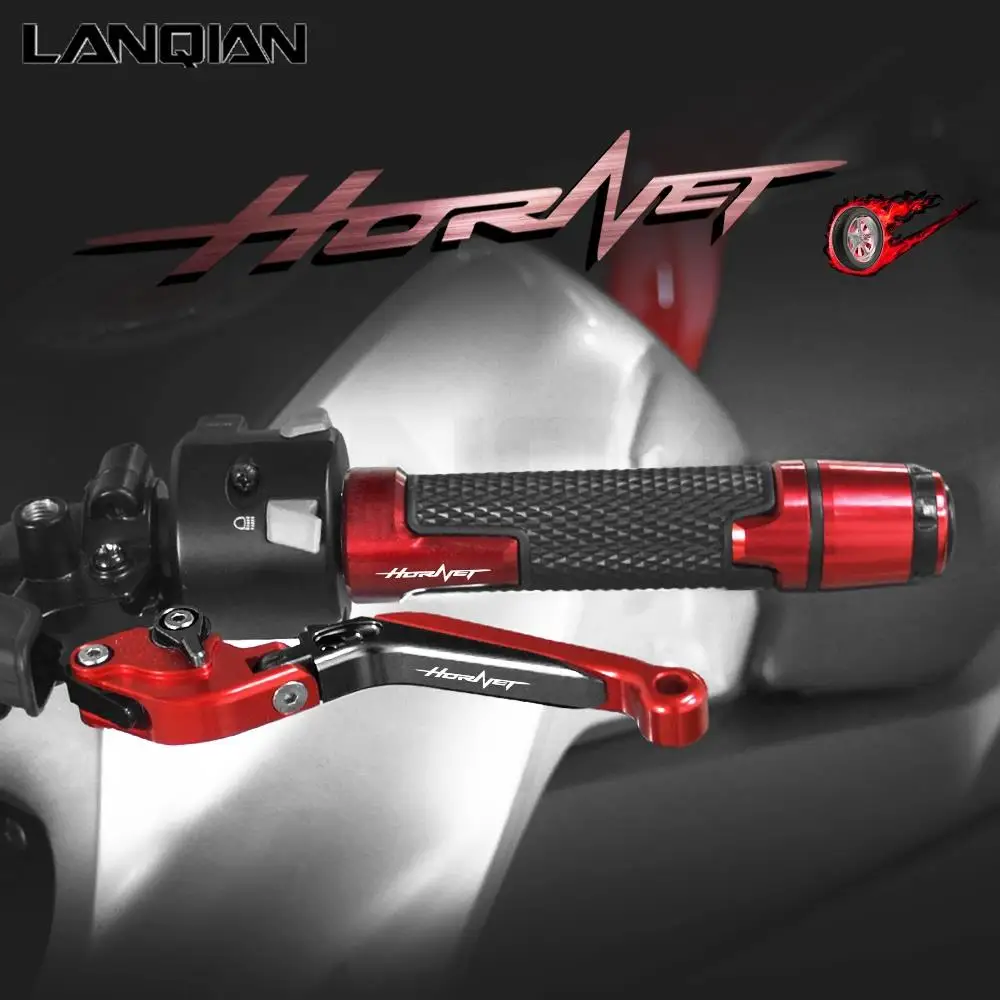 For Honda HORNET Motorcycle Brake Clutch Levers Handlebar Hand Grips ends CB599 CB600F 98-13 CB919 CB900F Hornet 01-08 | Автомобили и