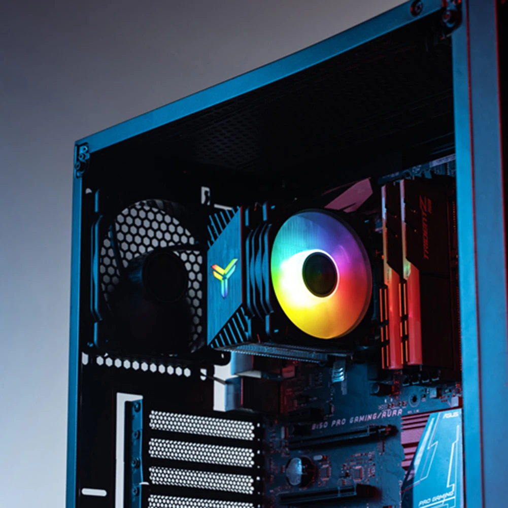 JONSBO FR-925 DC 12V ARGB CPU PC чехол 3Pin кулер вентилятор для настольного компьютера