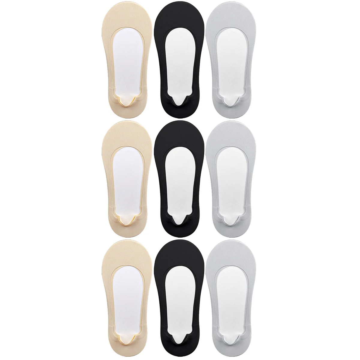 

9 Pairs Women Low Cut Socks No Show Socks Invisible No Show Socks for Girl