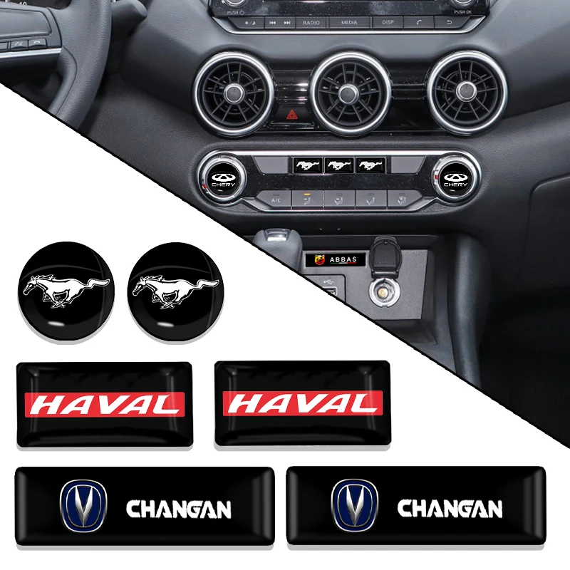 

12pcs Car Button Panel Combination Sticker for Suzuki Aerio Equator Forenza Reno Vitara XL-7 Verona Kizashi Ignis Car Accessorie