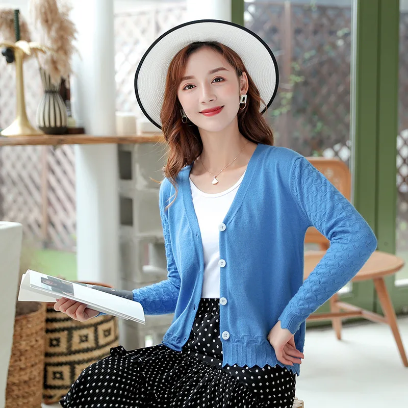 

Sweater female 2020 autumn and winter new knitted pullover sexy pile of collar women's blue loose gray22