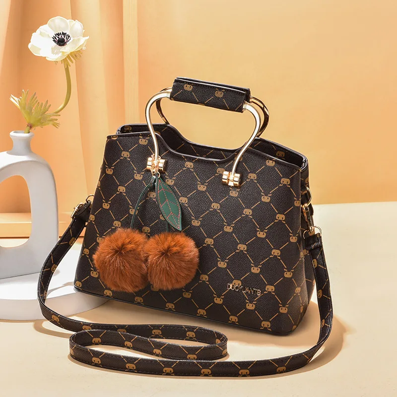 

Handbag woman bag 2021 new fashion female bag shoulder bag all-match soft leather bag female autumn and winter crossbody bag